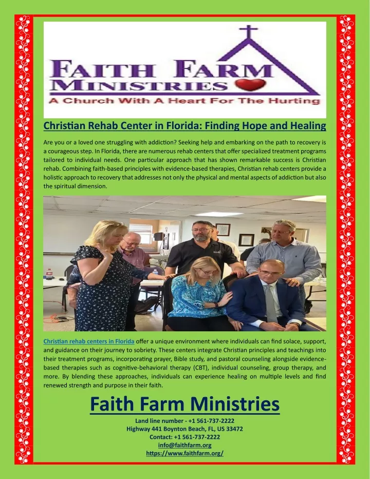 christian rehab center in florida finding hope