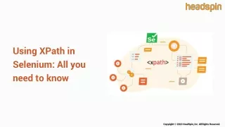 Using XPath in Selenium_ All you need to know
