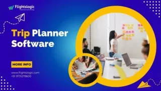 Trip Planner Software