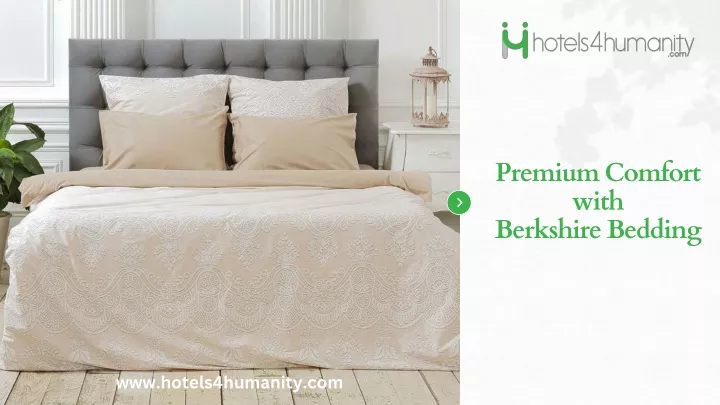 premium comfort with berkshire bedding