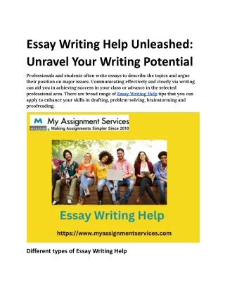 Best Online Essay Writing Help in Australia