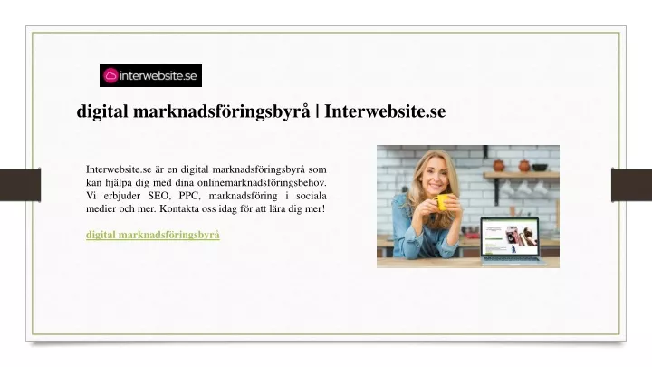 digital marknadsf ringsbyr interwebsite se