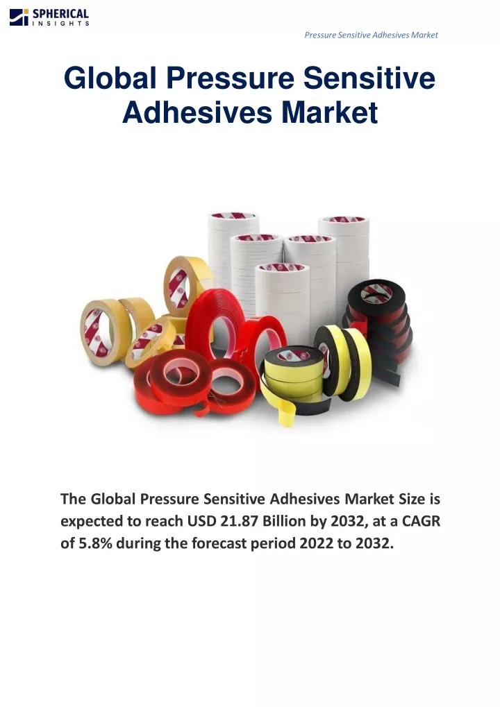 global pressure sensitive adhesives market