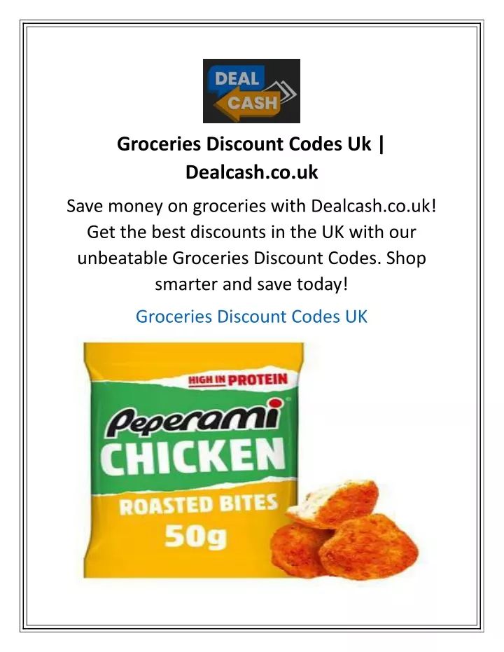 groceries discount codes uk dealcash co uk