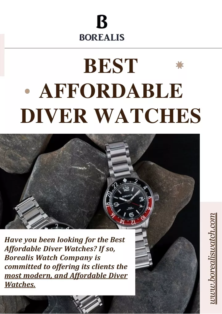 best affordable diver watches