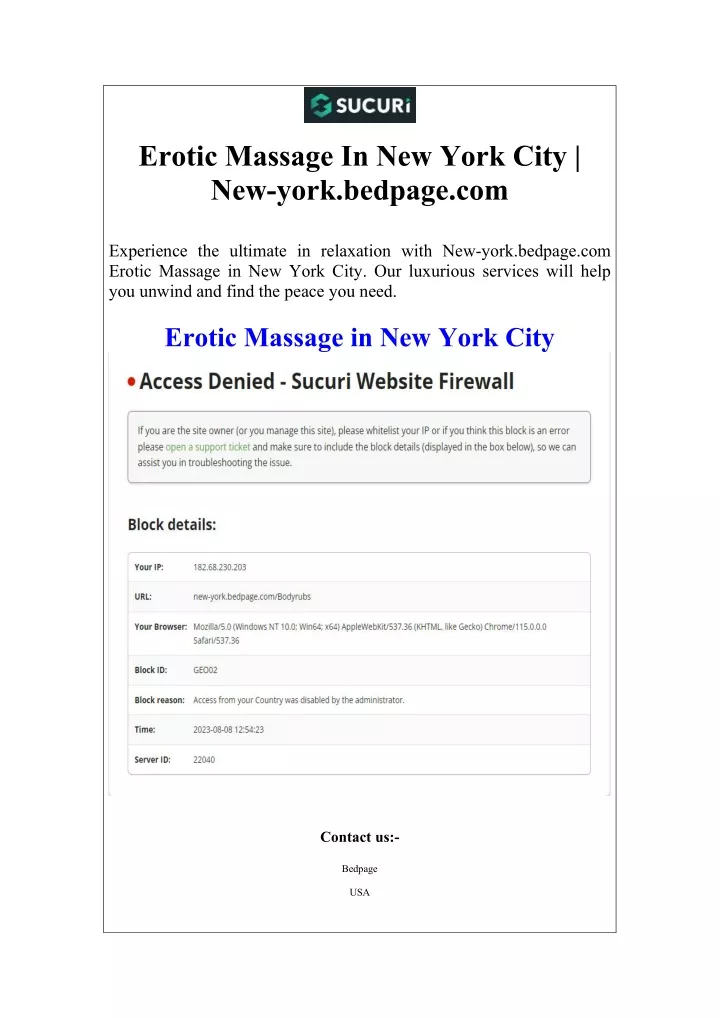 erotic massage in new york city new york bedpage