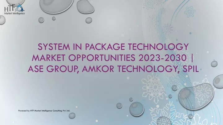 system in package technology market opportunities 2023 2030 ase group amkor technology spil