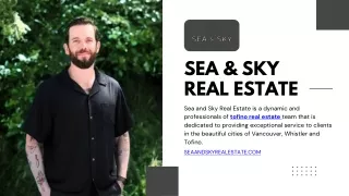 Real Estate Agent & Advisor in Tofino, Ucluelet, & Vancouver