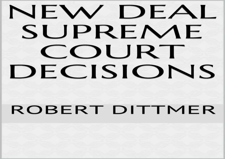 PPT PDF/READ Fourth Amendment Supreme Court Decisions PowerPoint