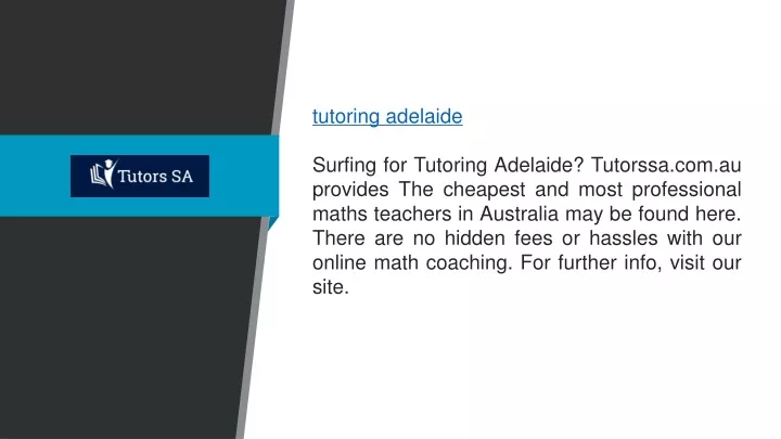 tutoring adelaide surfing for tutoring adelaide