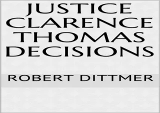 get [PDF] Download Justice Thurgood Marshall Dissents