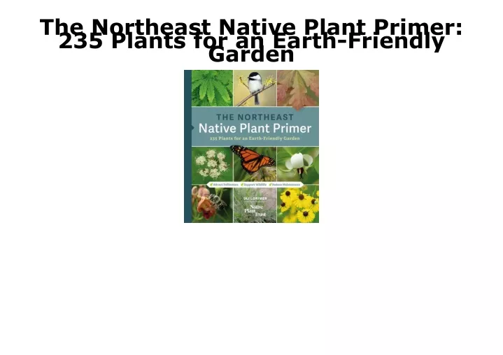 the northeast native plant primer 235 plants