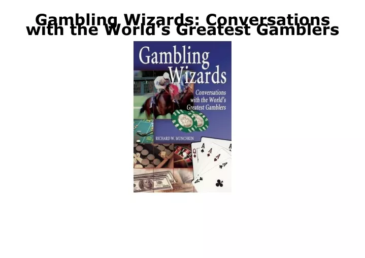 gambling wizards conversations with the world