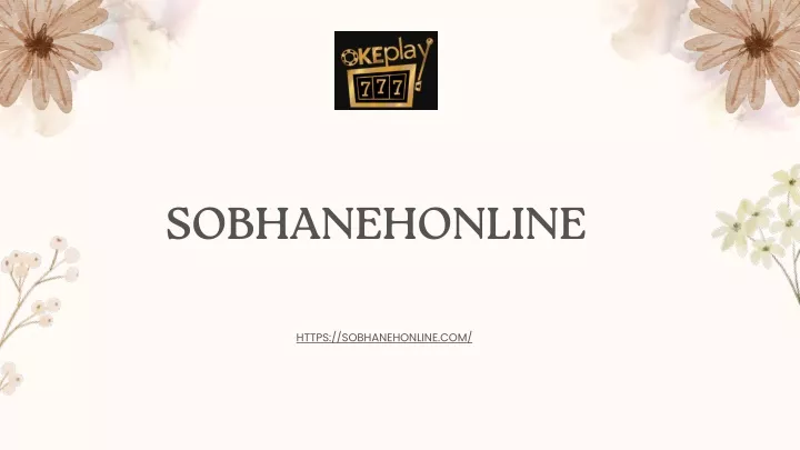 sobhanehonline