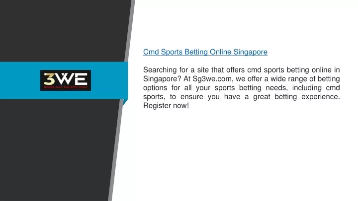 cmd sports betting online singapore searching