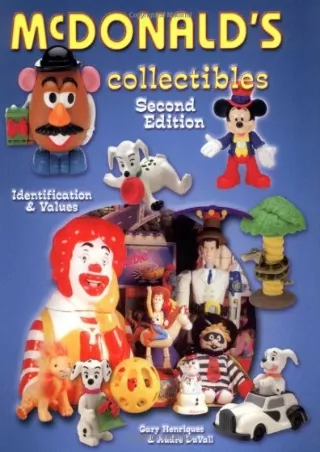 Read ebook [PDF] McDonalds Collectibles: Identification & Values
