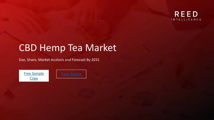 cbd hemp tea market