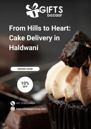 From Hills to Heart Cake Delivery in Haldwani