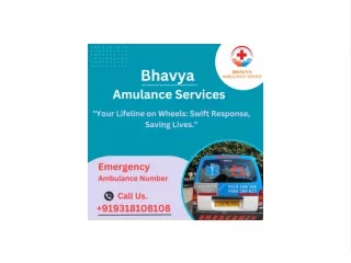 Ambulance service in Hyderabad