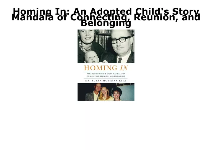 homing in an adopted child s story mandala