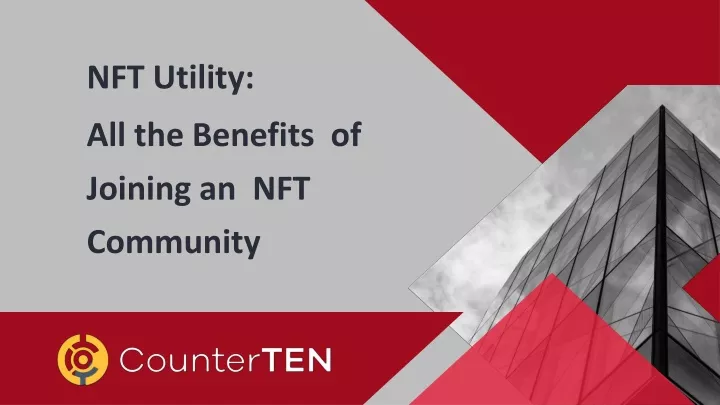 nft utility all the benefits of joining