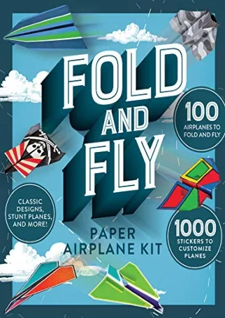 [PDF] DOWNLOAD Fold and Fly Paper Airplane Kit