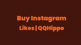 Buy Instagram Likes | QQHippo