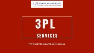 Take Your Business to Next Level with Expert 3PL Logistics Services