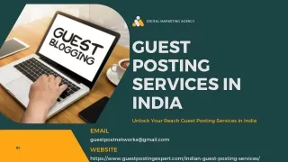 Guest posting services in india