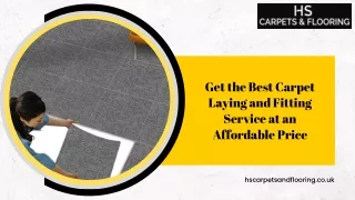 Get the Best Carpet Laying and Fitting Service at an Affordable Price