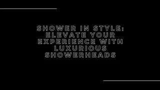 Upgrade Your Showering Experience with Luxurious Showerheads - Kohler