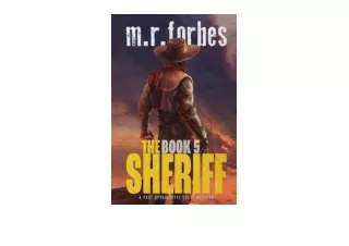 PDF read online The Sheriff 5 A postapocalyptic scifi western Sheriff Duke full