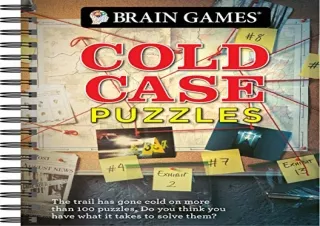 DOWNLOAD️ BOOK (PDF) Brain Games - Cold Case Puzzles