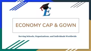Economy Cap & Gown