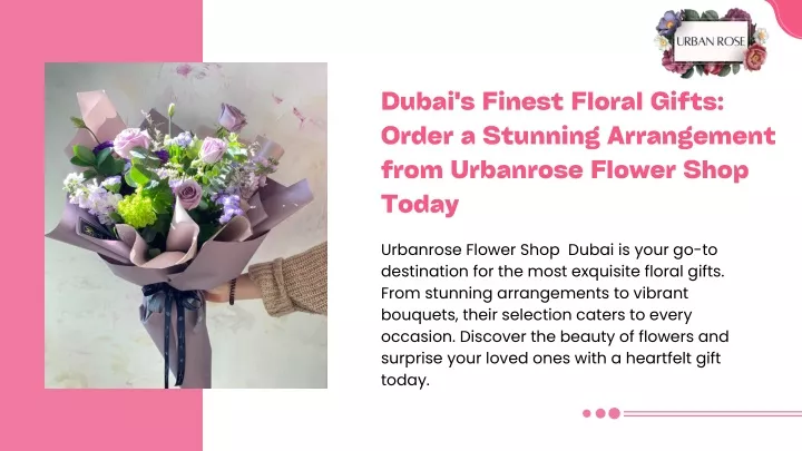 dubai s finest floral gifts order a stunning