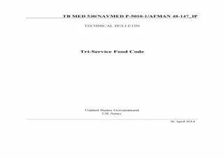 PDF/READ Technical Bulletin TB MED 530/NAVMED P-5010-1/AFMAN 48-147_IP Tri-Service Food