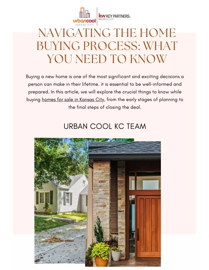 navigating the home buying process what you need