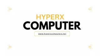 PC Gaming Accessories : HyperX Computer