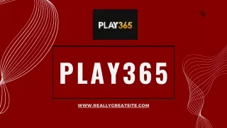 Taruhan online resmi play365