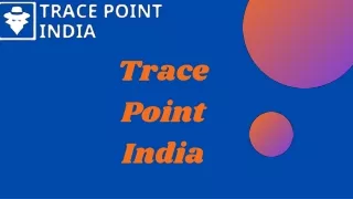 trace point india