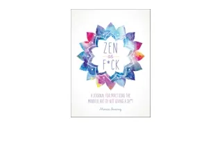 Ebook download Zen as Fck Zen as Fck Journals Kindle Scribe Only for android