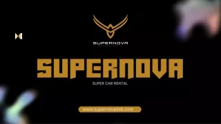 SUPERNOVA PpT