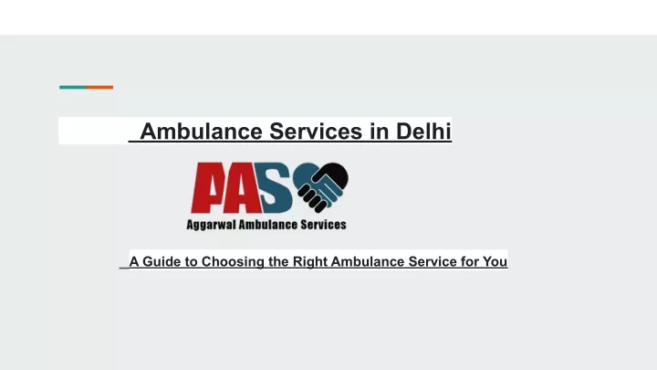 ambulance services in delhi
