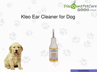 Buy Discount Kleo Ear Cleaner for Dogs Online