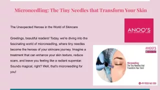 Microneedling_ The Tiny Needles that Transform Your Skin!