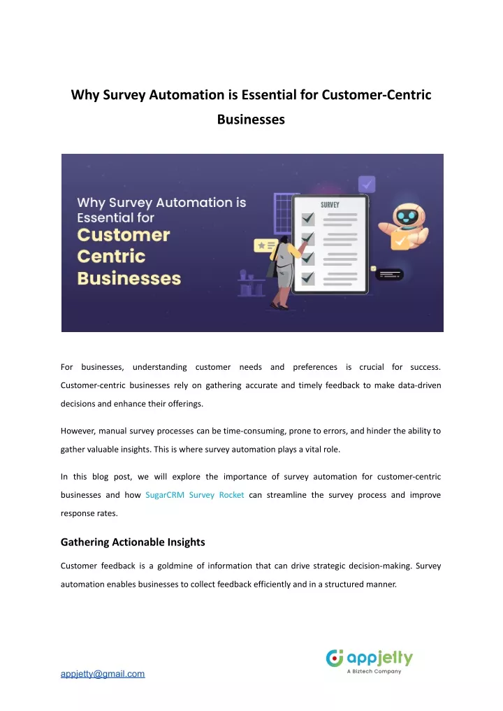 why survey automation is essential for customer