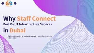 Why Staff Connect Best For IT Infrastructure Services in Dubai