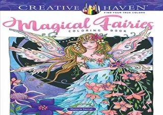 PDF Creative Haven Magical Fairies Coloring Book (Adult Coloring Books: Fantasy)