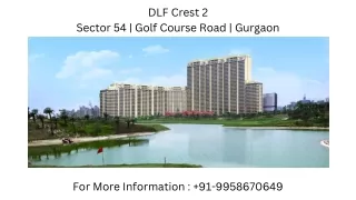 Dlf crest 2 Gurgaon price, Dlf crest 2 Gurgaon 4 bhk layouts , 9958670649Dlf cr