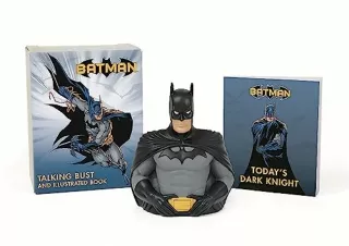 PDF Batman: Talking Bust and Illustrated Book (RP Minis)